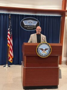 Jon Solomon visits the Pentagon